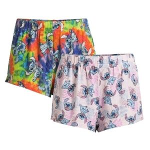 Disney Pride Collection  Stich 2 pack sleep short